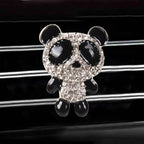 Lovely Panda Pattern Car Perfume Clip - Car Air Vent Freshener Fragrance Perfume Clip Diffuser - Car Air Freshener Interior - Car Aromatherapy Diffuser Car Decoration