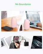 SOICARE Diffuser,USB Plug-in Car Portable Aromatherapy Diffuser,Essential Oils for Diffusers with 7 Colors Lights 2 Switch Mode Waterless Auto Off for Car Home Office Room (Pink)
