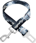 Adjustable pet cat and Dog car seat Belt，The Lanyard is Flexible and Adjustable from 20 to 33 inches(Beautiful Starry Sky)