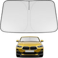 Proadsy Windshield Sun Shade for 2020-2025 2026 Mercedes-Benz GLS-Class SUV Foldable Front Sunshade Protector Sun Visor Blocks UV Rays Keep Car Cooler