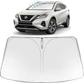 Proadsy Windshield Sun Shade for Nissan Murano 2025-2026 Foldable Front Sunshade Protector Sun Visor Blocks UV Rays Keep Car Cooler Accessories