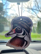 ThatsRad Car Air Freshener Duck Fly Fishing Fish Hunting Stocking Stuffer (One Size, Beanie Duck/Forest Scent)