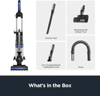 Eureka Pet Upright Vacuum Cleaner for Carpet and Hard Floor, Powerful Bagless Vacuum Cleaner for Home with HEPA Filter and Pet Tool, OmniVerse NEU801BL with QuickShift Technology, Blue