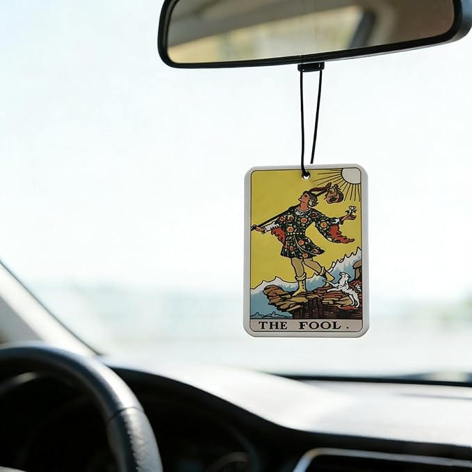 Tarot Car Fresheners, 22 Major Arcana Tarot Cards Car Air Freshener Set, Spiritual Gifts for Women, Car Accessories for Tarot Cards, Spiritual Present for Tarot Reader Birthday 3x2In
