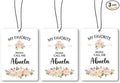Abuela Grandma Gifts Car Air Freshener Hanging 3 Pack, My Favorite People Call Me Car Accessories Gifts for Grandma Christmas Women,Rustic Floral Scent Card Lavender for Closet Bathroom Decor