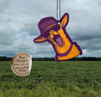 Fresh Fresheners Cute Funny and Aesthetic Car Air Fresheners 4-pack Scented With Premium Oils (Llama)