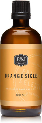 P&J Fragrance Oil | Orangesicle Oil 100ml - Candle Scents for Candle Making, Freshie Scent, Soap Making Supplies, Diffuser Oil Scents
