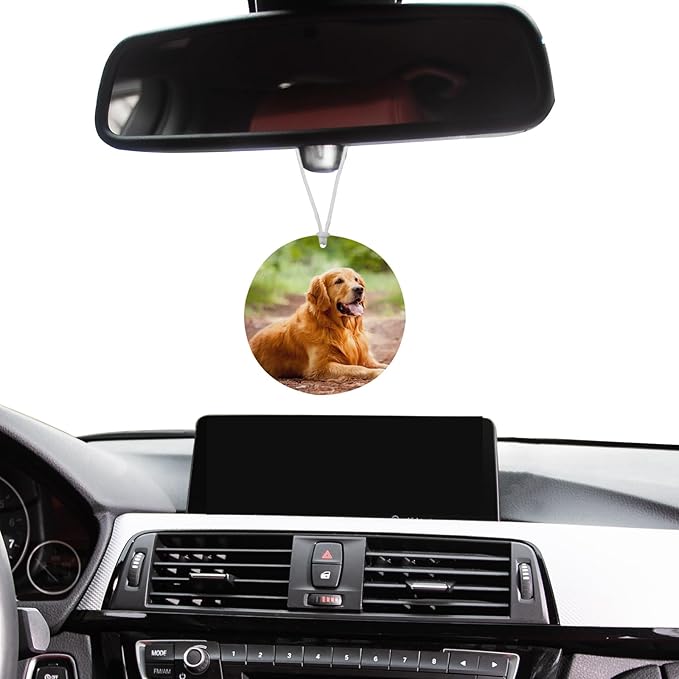 50 pcs sublimation air fresheners blanks Sublimation Blanks Products DIY Air Freshener for Car and Home Hanging Decoration Sublimation car freshener blanks (round))