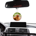 50 pcs sublimation air fresheners blanks Sublimation Blanks Products DIY Air Freshener for Car and Home Hanging Decoration Sublimation car freshener blanks (round))