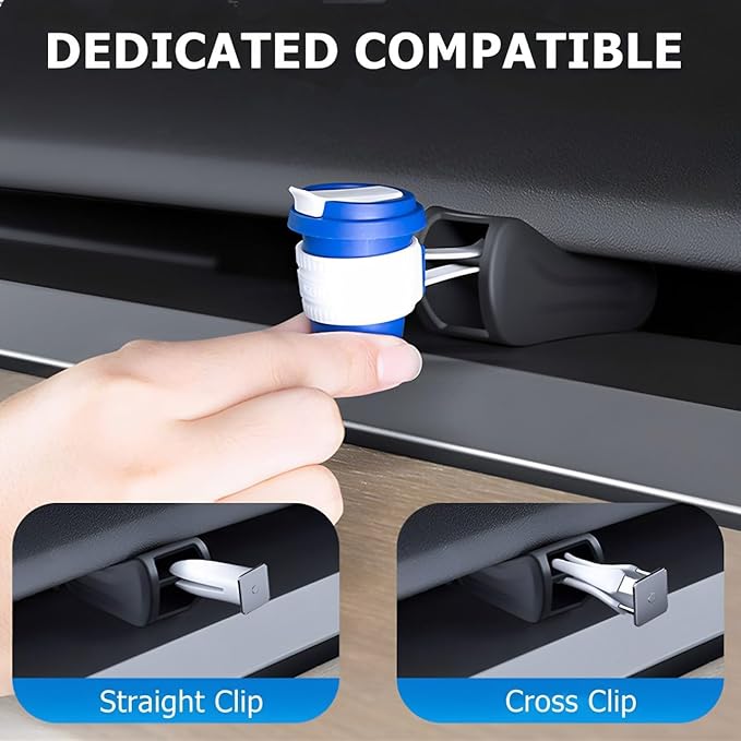2Pcs Air Freshener Adapter Designed for Model 3/Y Air Vent Accessories Compatible with 2017-2024 Model 3 and 2020-2024 Model Y (Air Freshener not Included)