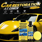 Car Scratch Removal Wax, 2026 New Scratch Remover for Vehicles, Car Paint Scratch Repair Kit for Deep Scratches, Universal Polishing Compound with Sponge (3pcs)