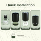 Smart Car Air Freshener Refill - Heartbeat’ Chord - Dedicated Perfume Refill, 50ml Car Diffuser Refill, Long Lasting Aroma Replacement for Portable Diffuser, Varied Scents Available