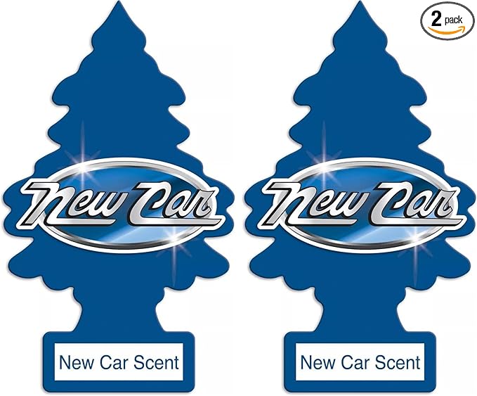 Little Tree, Air Freshener, New Car, 3 ct (Pack of 2)