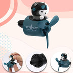 Cute Husky Dog Pilot Car Air Fresheners, Air Vent Clips Cute Cartoon Pilot Rotating Car Diffuser Decorations Interior Aesthetic Car Air Outlet Clips for Car Air Conditioner Women Men