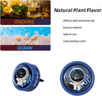 DAYUJIAN Cartoon Car Air Fresheners Astronaut Automotive Air Outlet Cute Car Diffuser Creative Glowable Car Perfume Decoration Aromatherapy Ornament Car Vent Accessories