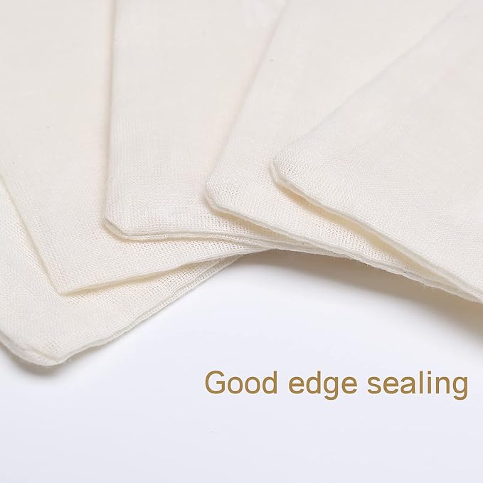 Cotton Bags Muslin Bags Sachet Bag for Home Supplies (4x6 Inch (60 Pack))