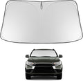 Proadsy 2026 Upgrade Windshield Sun Shade Custom Fit Mitsubishi Outlander Sport 2011-2025 2026 4-Layer Foldable Front Sunshade Protector Sun Visor Blocks UV Rays Keep Car Cooler