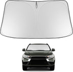 Proadsy 2026 Upgrade Windshield Sun Shade Custom Fit Mitsubishi Outlander Sport 2011-2025 2026 4-Layer Foldable Front Sunshade Protector Sun Visor Blocks UV Rays Keep Car Cooler