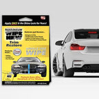 Wipe New Dashboard Bumper Car Interior Exterior and Auto Plastic Trim Restorer- Pack of 5