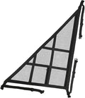 Double-Layer Car Ceiling Cargo Net, 31.49" x 20.86" Auto Roof Mesh Storage Pocket with Adjustable Buckle, 3 & 4-Handle Vehicle Interior Organizer Bag for Road Trips and Camping (Black)