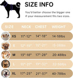 IVY&LANE No Pull Dog Harness with Leash Set, Reflective No Choke Pet Vest,Adjustable Oxford Dog Vest Harness with Easy Control Handle for Small Dogs (Checkered Beige,S)