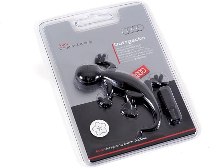 Audi Genuine Gecko Cockpit Air Freshener Set of 4 Pieces