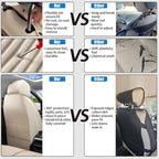 Front Seat Covers Fit for Toyota Matrix 2003-2014, Car Seat Covers Front Seats, Breathable Faux Leather Automotive Seat Covers Front Pair Anti-Slip Seat Cover(Beige, Front)