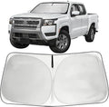 Windshield Sun Shade Custom Fit Nissan Frontier 2022-2025 2026 Front Window Sunshade for Frontier Car Accessories Foldable Sun Visor Protector Window Cover Keep Your Car Cool