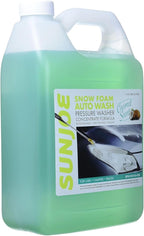 Sun Joe Snow Foam Car Wash Soap & Cleaner Concentrate, Coconut Scent, 1 Gallon - Cleaning Solution for Automotive Vehicles, Vinyl, Aluminum, Wood, & Brick Surfaces, SPX-FCS1G-COC