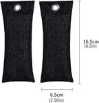 2Pieces Reusable Shoe Deodorant Bags Activateds Charcoal Odor Neutralizer for Daily Use