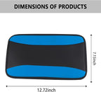 Stylish Car Center Console Cover,PU Leather Car Armrest Cover Prevent Scratches on Center Console,Universal Car Armrest Cushion Car Accessories Interior for Car SUV Truck (Blue)
