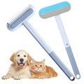 2025 New Pet Hair Remover, 4 in 1 Pet Hair Removal Tool for Couch Carpet Furniture, Multifunctional Double Sided Dogs Cats Hair Removal Brush, Reusable Cleaning Brush for Window (2 Pc)