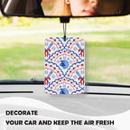 Vintage Baseball Car Air Freshener 3 Pcs, Baseball Mom Lover Player Fan Gifts, Coquette Checkered Bow Base Ball Air Freshener Hanging Decor for Cars Closet Drawer Books Accessories Gifts