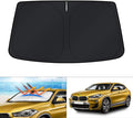 KUST Windshield Sun Shade for 2018-2023 BMW X2 F39 Accessories Custom Fit Sunshade Window Sun Visor Protector Foldable Blocks UV Rays Keep Your Car Cooler