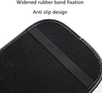 BetterJonny Auto Bling Car Armrest Cover, Crystal Rhinestone Auto Center Console Cover Pad Non-Slip Car Arm Rest Cushion Pad Universal Bling Car Accessories for Most Car (Black)