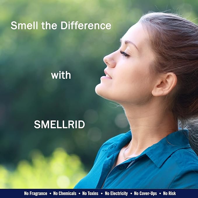 SMELLRID Activated Carbon Odor Eliminator Pouch – Neutralizes Odors in Closets