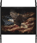 Flying Eagle Print Car Roof Storage Bag Multi-Purpose Seat Organizer All Car Storage Organizers One Size Inner Car Accessories