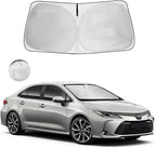 Windshield Sun Shade Window Sunshade Custom Fit Toyota Corolla Accessories 2026 2025 2024 2023 2022 2021 2020 (Not for Corolla Cross) Car Sun Visor UV Protector for Corolla Shield Cover Keep Cool