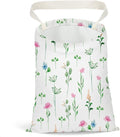 Car Trash Bag Car Garbage Bag Hanging Floral Cars Trash Can Spring Decor Waterproof Cars Back Seat Organizer for Vehicle Travelling Camping