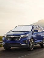 Proadsy 2026 Upgrade Front Windshield Sun Shade Foldable Sun Shade Protector Custom Fit 2018-2025 Equinox Accessories