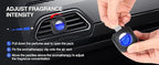 Car Air Freshener (Ocean) Natural Car Air Freshener, Essential Oil Diffuser, Car Scent Lasting Over 180 Days 6 Packs