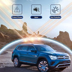 Car Sunroof Shade Compatible with Mercedes Benz GLE 350/450 2015-2019, Foldable Glass Roof Sunshade with Storage Bag, Heat Insulation Sun Protection Roof Interior Sunshade