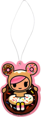 Tokidoki Air Freshener - Donutella - (Vanilla Scent), Pink