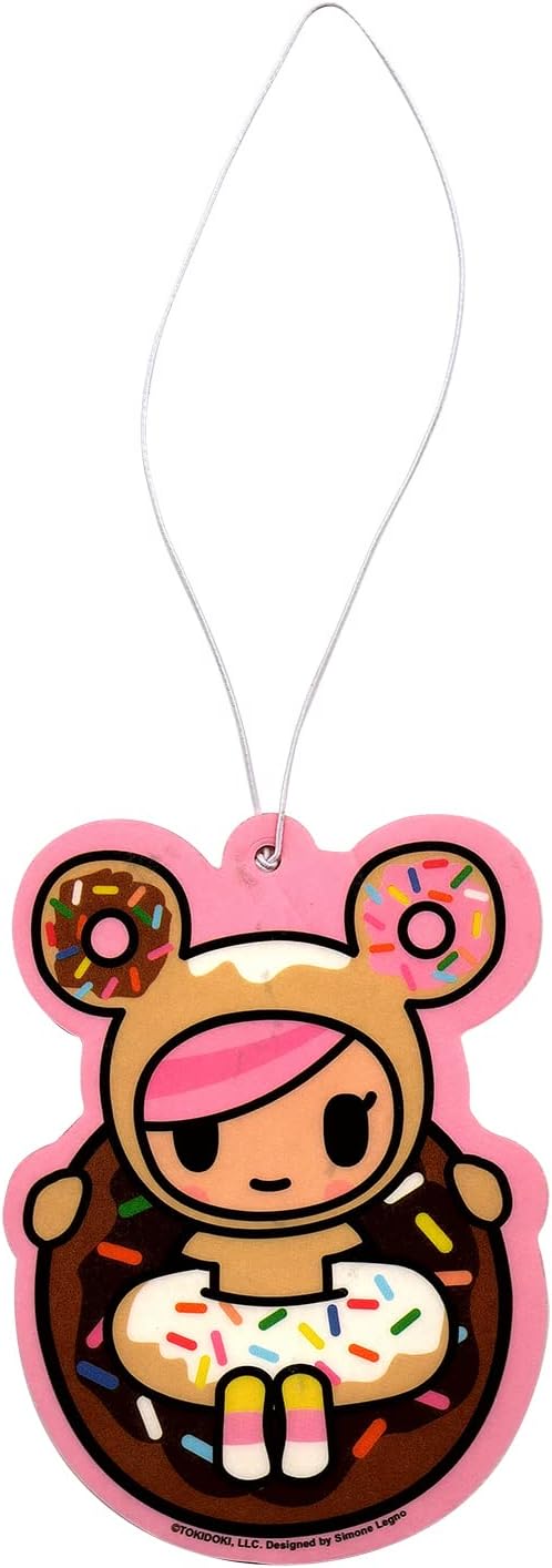 Tokidoki Air Freshener - Donutella - (Vanilla Scent), Pink