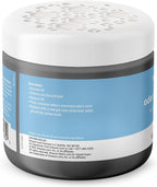 Amazon Basics Gel Odor Eliminator, Activated Charcoal, Fragrance Free, 17 Oz, Pack of 6