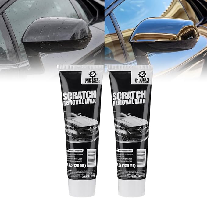 Car Scratch Remover Wax, Car Scratch Repair Paste, Car Polishing Wax Scratchs Remover Cars Paint Scratchs Repair Kit (2pcs)