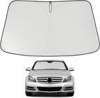 Proadsy 2026 Upgrade Front Windshield Sun Shade Foldable Sunshade Protector Custom Fit 2006–2010 Dodge Charger Accessories