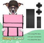 SWIHELP Dog Car Seat Puppy Portable Pet Booster Car Seat with Clip-On Safety Leash and Stable Fram, Anti-Collapse,Perfect for Small Pets
