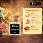 Gift Paradise® Dahlia Noir Car Air Freshener Set of 3 (10 ml Each), Hanging Diffuser with Wooden Lid, Elegant Floral Fragrance for Car Mirror, Home & Closet