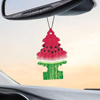 LITTLE TREES Car Air Freshener | Hanging Paper Tree for Home or Car | Watermelon